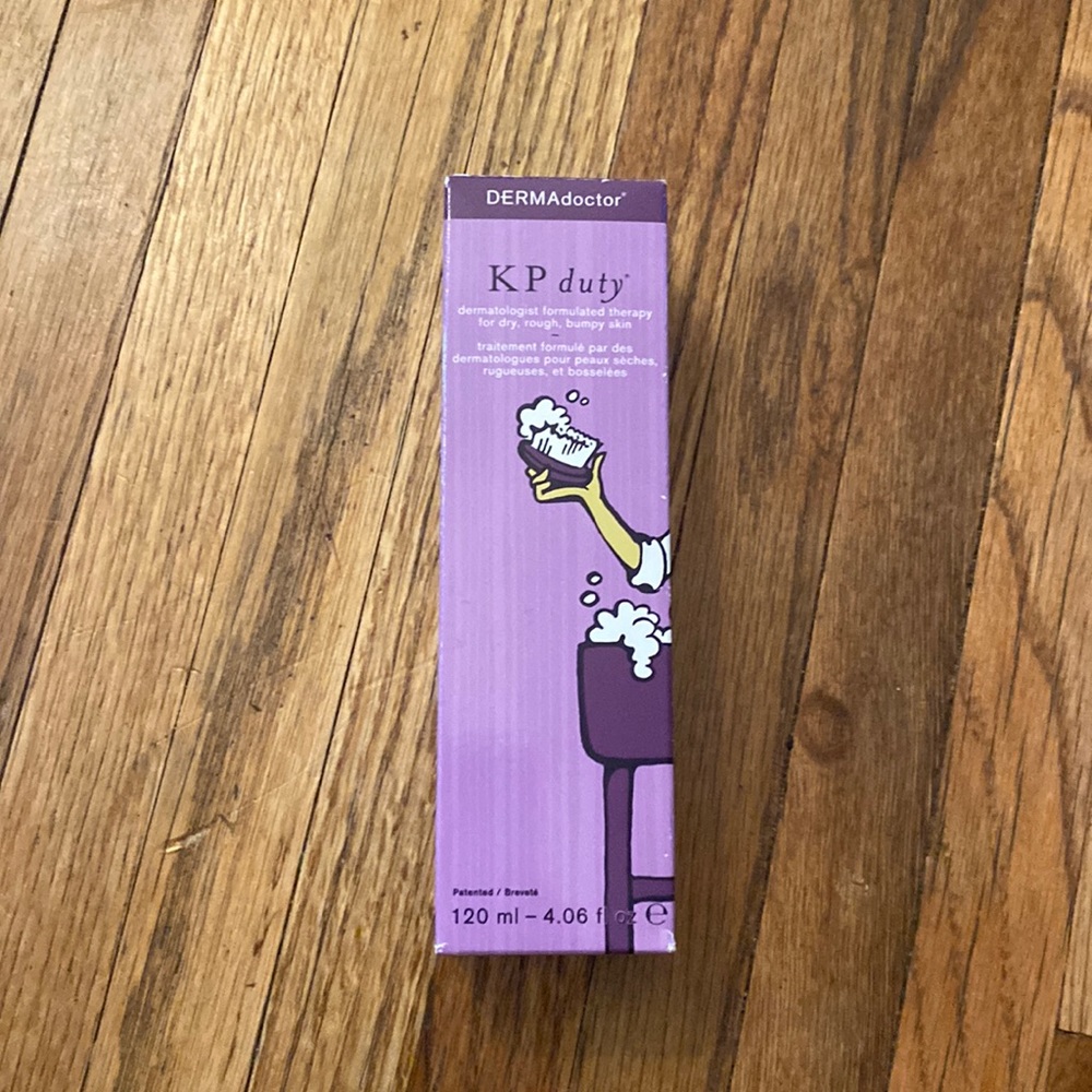 DERMAdoctor KP duty moisturizing therapy for dry, rough, bumpy skin.